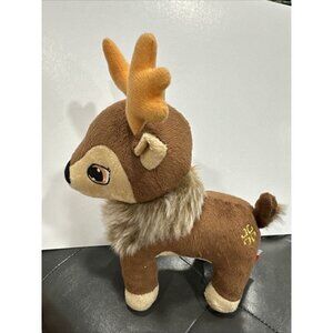Christmas Reindeer Plush PNP Santa Baby Karamelli Holiday North Pole B55